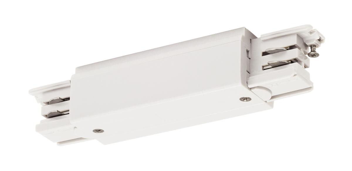 SLV - S TRACK verbinder, met voedingsmogelijkheid, PHASE, wit - 1001383