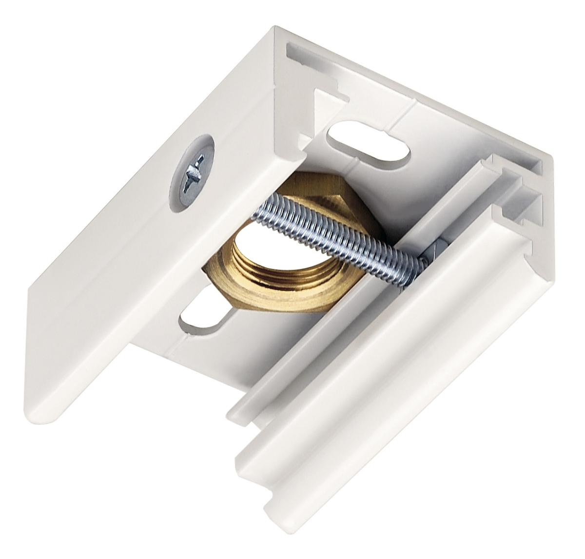 SLV - EUTRAC pendelclip voor 3 fase stroomrail, verkeerswit - 1001530