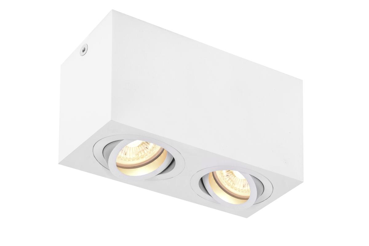 SLV - TRILEDO Double, indoor plafondarmatuur, QPAR51, wit, max. - 1002006