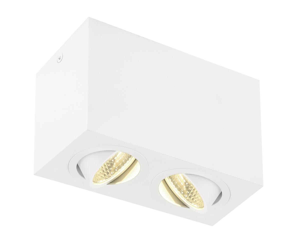 SLV - TRILEDO Double, LED indoor plafondarmatuur, wit, 3000 K - 1002008