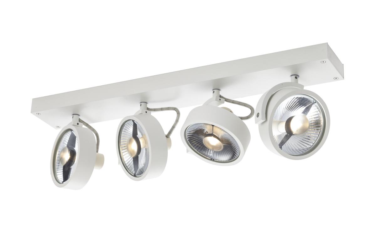 SLV - KALU CW, indoor wand en plafondarmatuur, quad, QPAR111 - 1002024