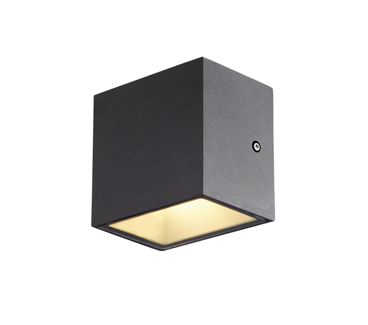 SLV - SITRA CUBE WL, LED outdoor wand en plafondarmatuur - 1002032