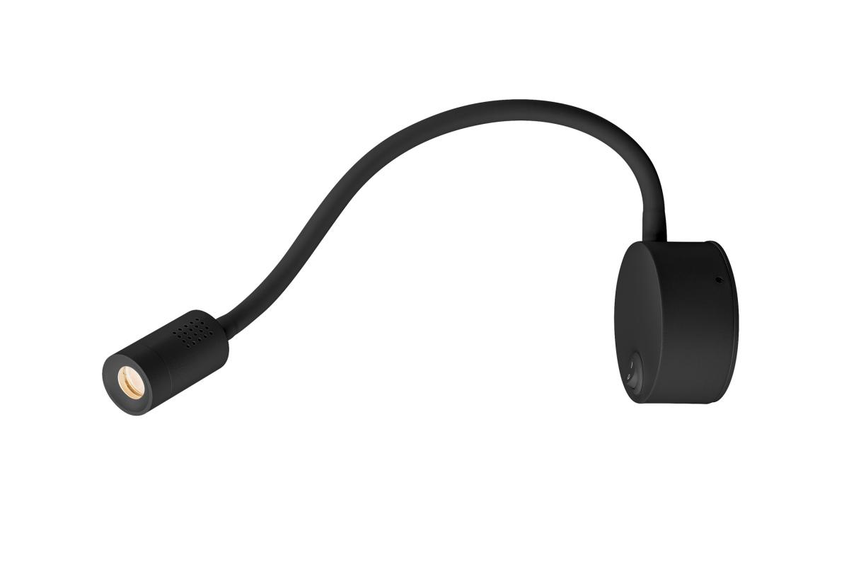 SLV - DIO FLEX PLATE LED, LED indoor wandarmatuur, zwart, 2700 K - 1002430