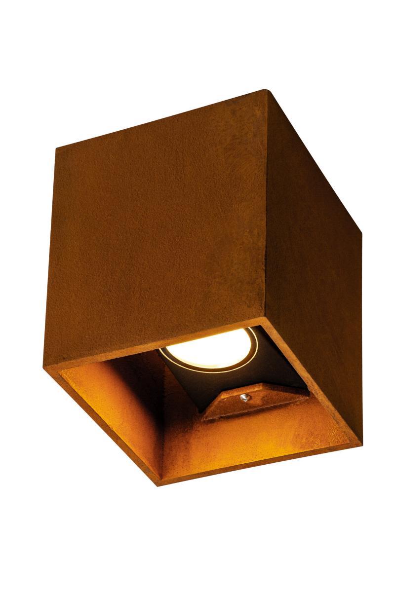 SLV - RUSTY© UP/DOWN WL, outdoor led wandopbouwarmatuur hoekig - 1004650