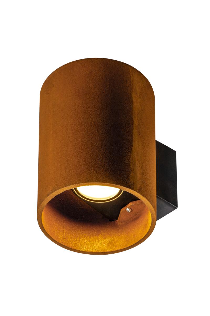 SLV - RUSTY© UP/DOWN WL, outdoor led wandopbouwarmatuur rond - 1004651
