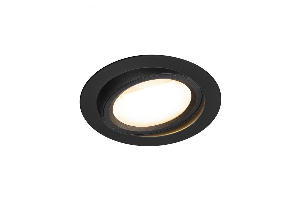 SLV - OCULUS DL MOVE, indoor led plafondinbouwarmatuur zwart - 1004668