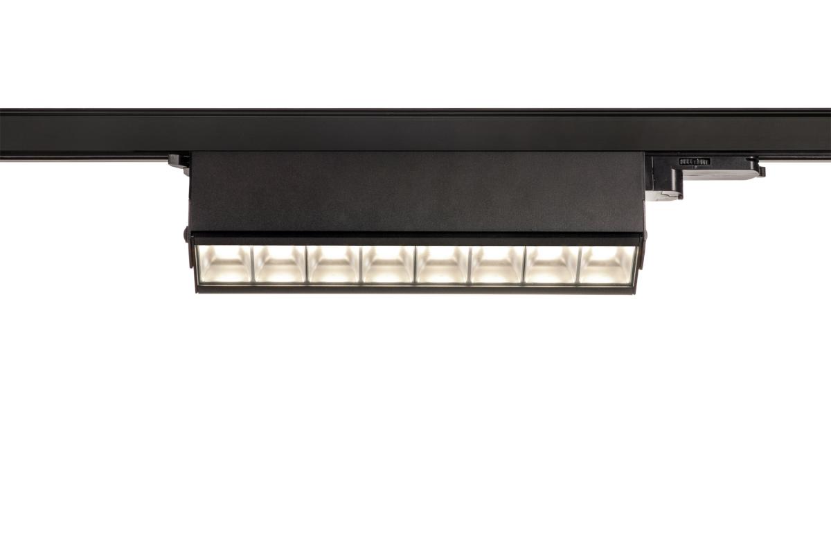 SLV - 3~ SIGHT MOVE, 3 fasig systeem verlichting zwart 4000 K - 1004688