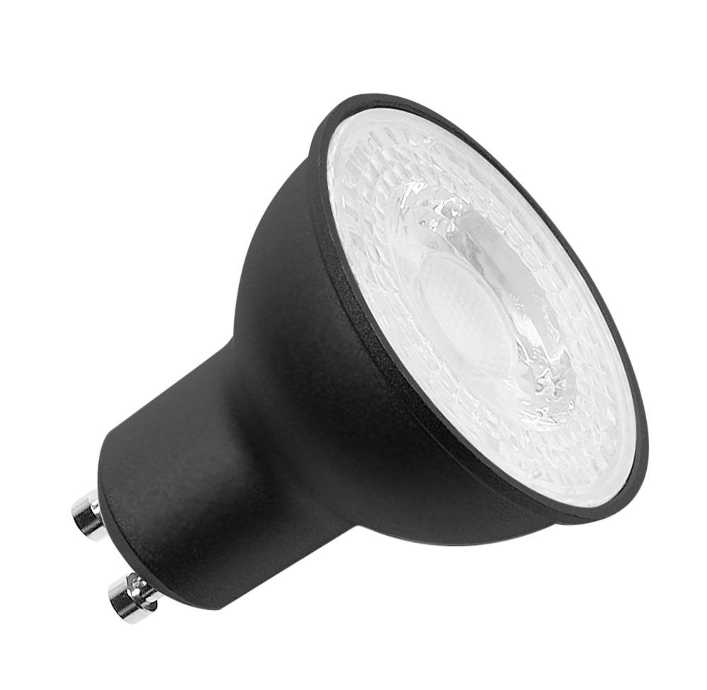 SLV - LED lichtbron QPAR51, GU10, 3000 K, zwart - 1005080