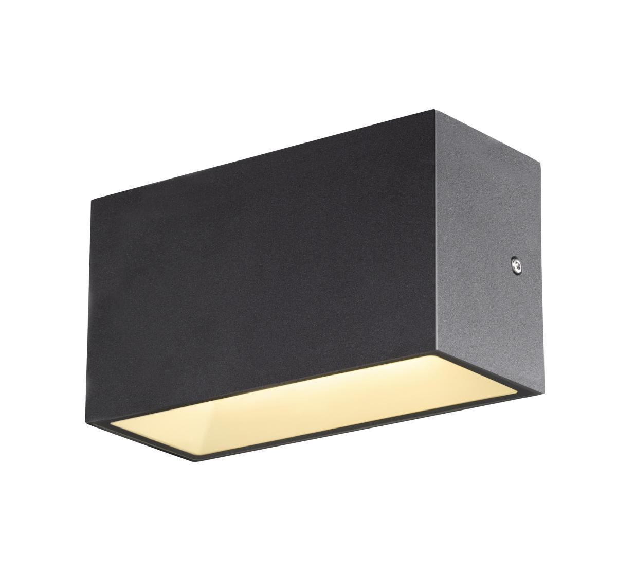 SLV - SITRA M WL UP/DOWN, LED outdoor wandopbouwarmatuur - 1005151