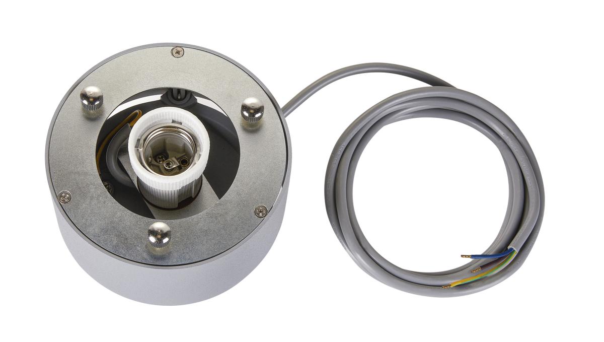 SLV - PARA DOME E27, pendelarmatuur grijs - 1005215