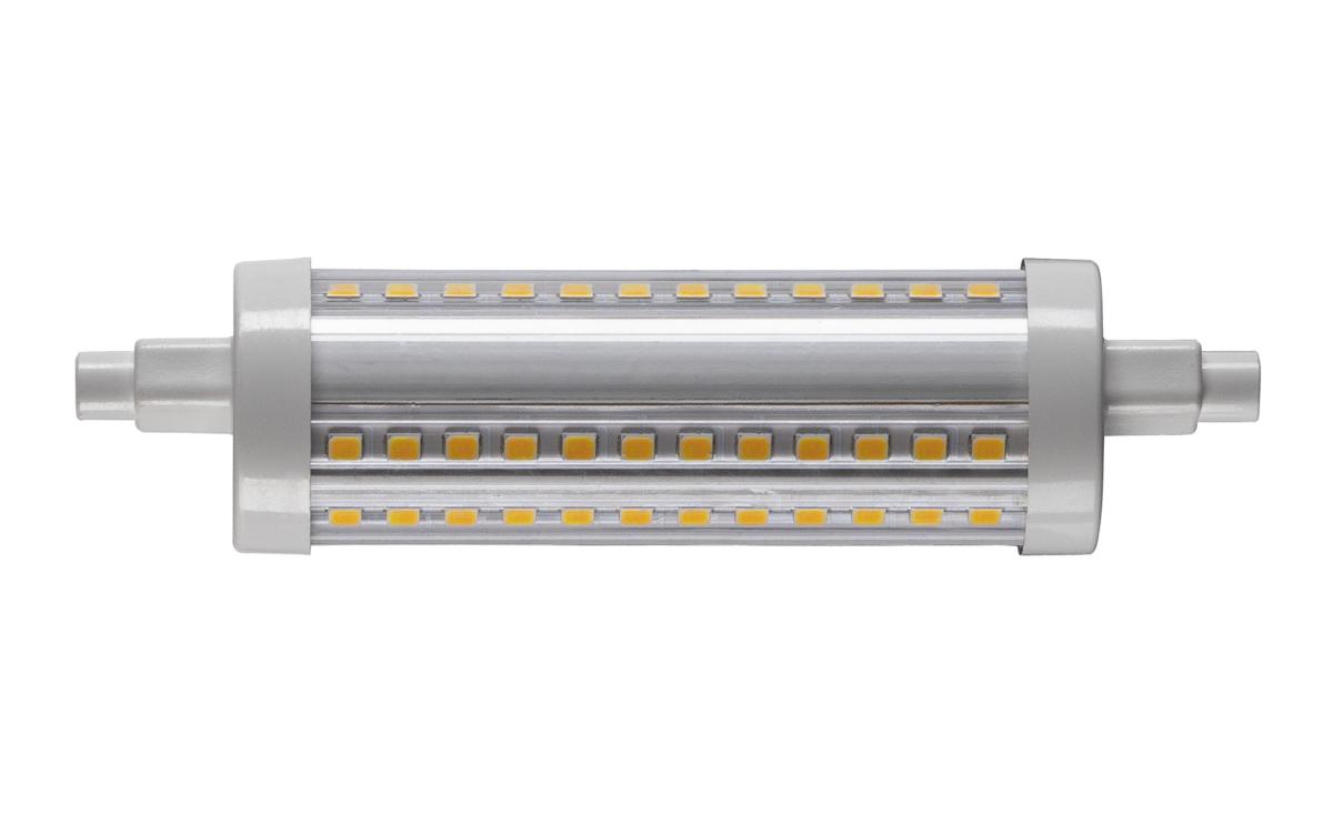 SLV - QT DE12 R7S 118 mm, led armatuur doorschijnend 15 W 3000 K - 1005288