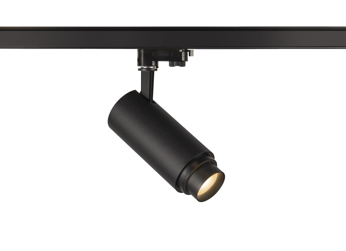 SLV - NUMINOS® ZOOM M PHASE, 3 fase spot zwart 20 W 3000 K 15 60° - 1006110