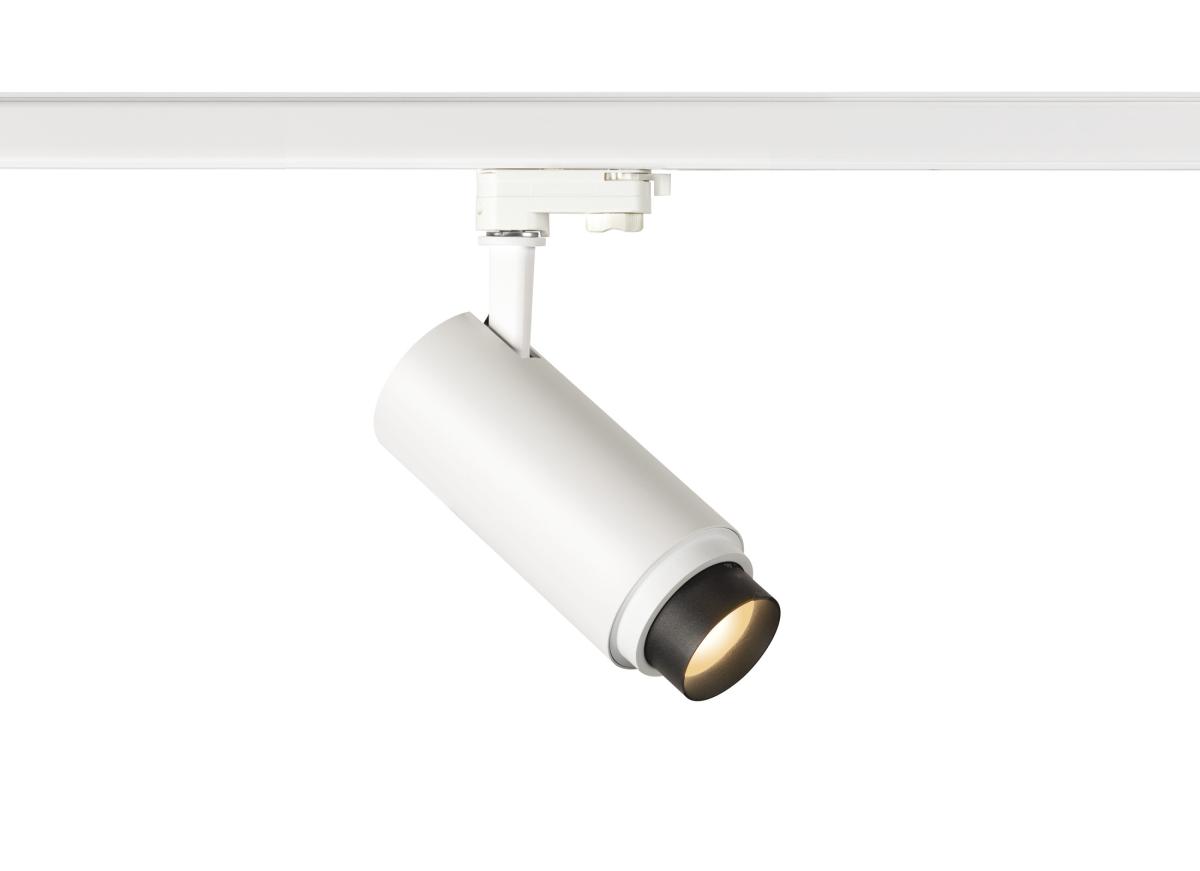 SLV - NUMINOS® ZOOM M PHASE, 3 fase spot wit 20 W 3000 K 15 60° - 1006111
