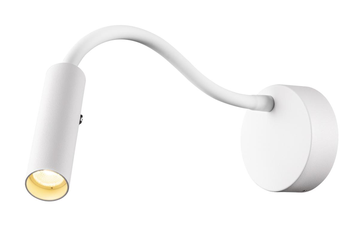 SLV - KARPO GOOSE, wandopbouwarmatuur wit 5,8 W 3000 K 40° - 1006161
