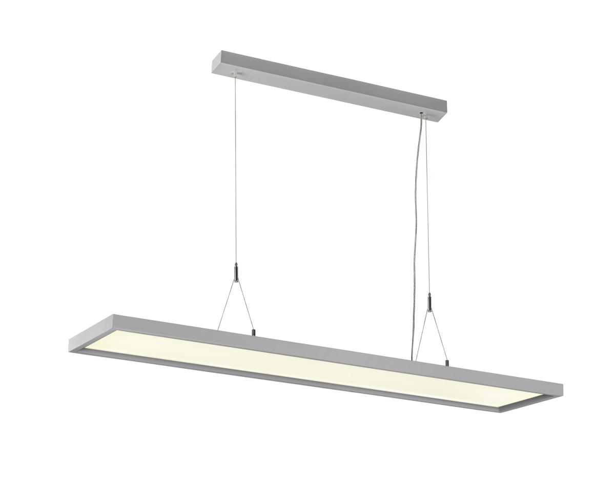 SLV - WORKLIGHT DALI, pendelarmatuur zilver 57 W 4000 K 80° - 1006345