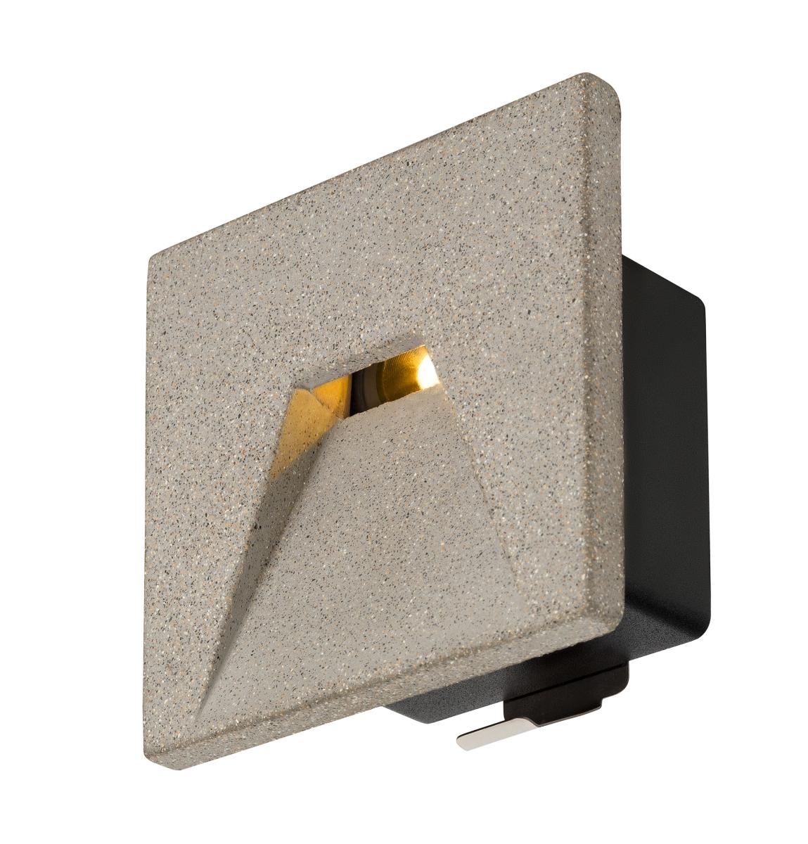 SLV - CONCRETO EL, wandinbouwverlichting grijs, 3,2 W, 45 lm - 1006406