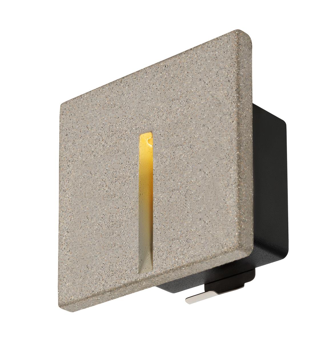 SLV - CONCRETO EL, wandinbouwverlichting grijs, 3,2 W, 15 lm - 1006407