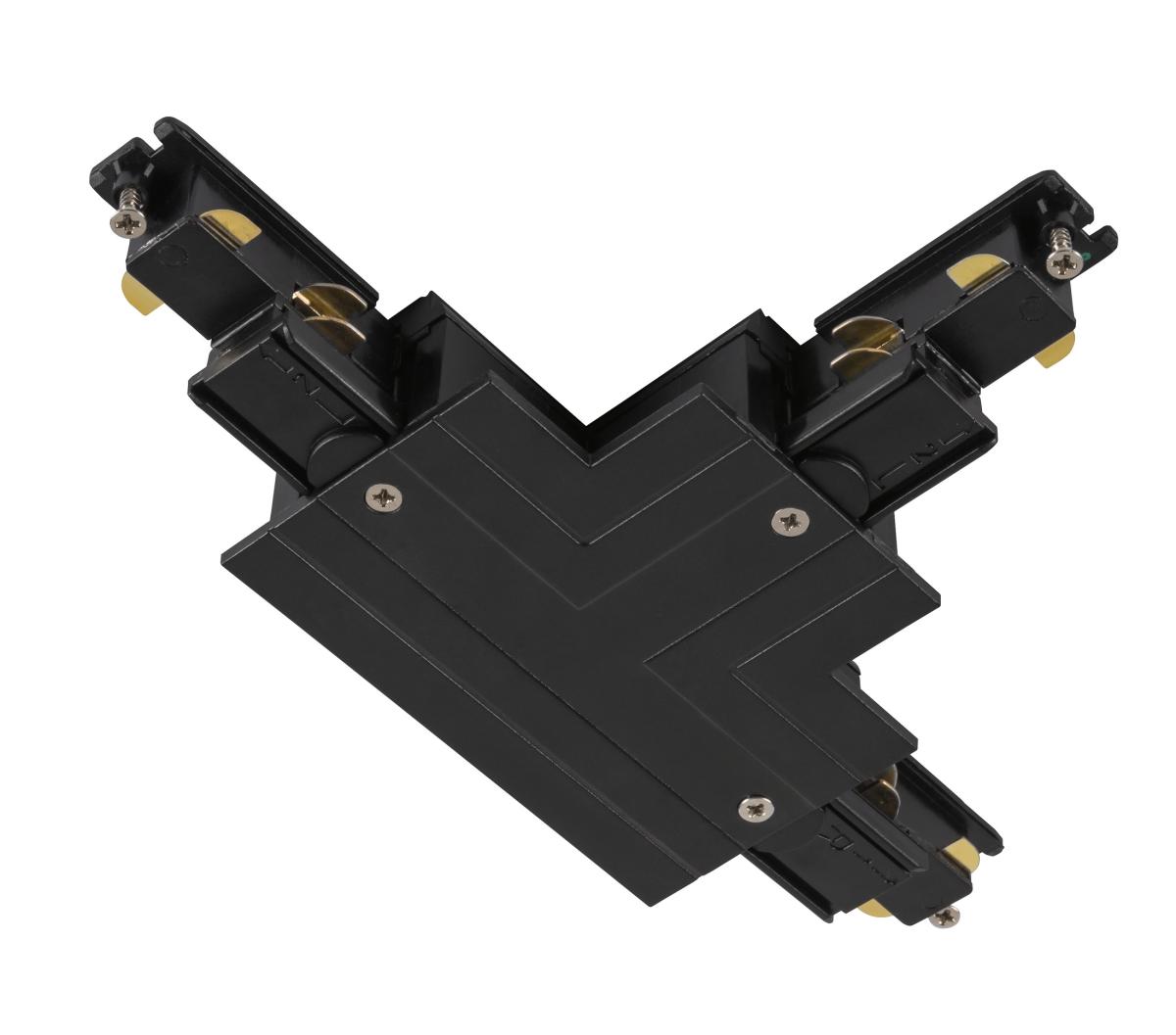 SLV - T verbinder, voor S TRACK 3 fase inbouwrail, aarde binnen - 1006527