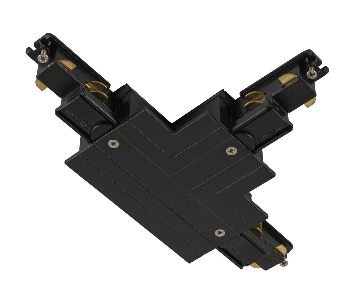 SLV - T verbinder, voor S TRACK 3 fase inbouwrail, aarde buiten - 1006529