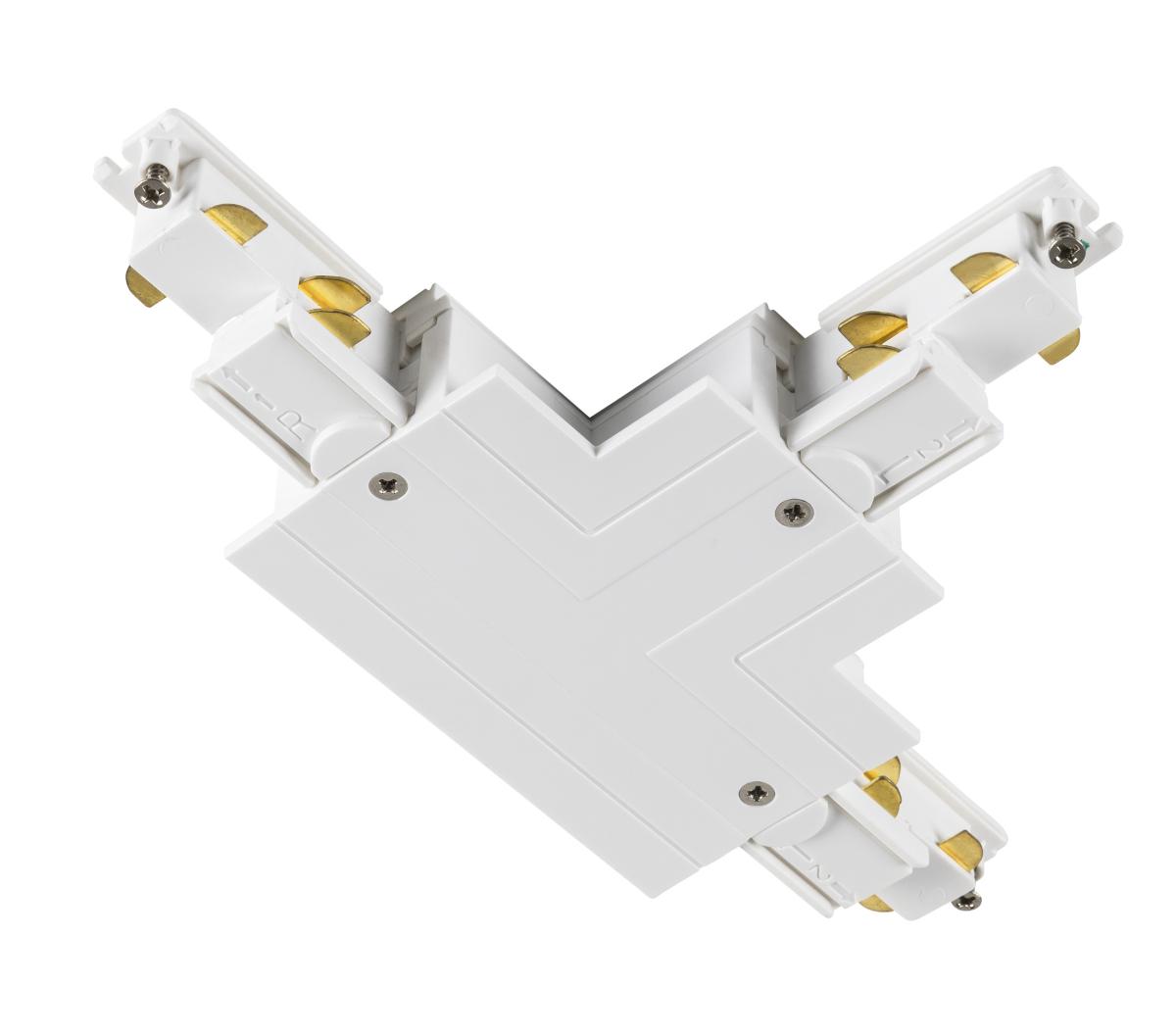 SLV - T verbinder, voor S TRACK 3 fase inbouwrail, aarde buiten - 1006530
