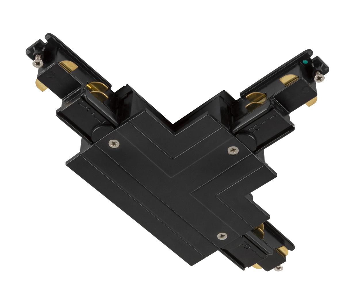 SLV - T verbinder, voor S TRACK 3 fase inbouwrail, aarde binnen - 1006531