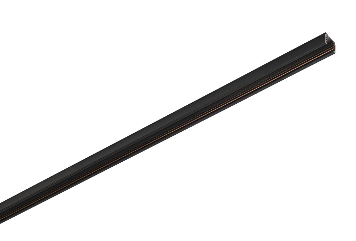 SLV - 1 m opbouwrail, 48V TRACK, zwart, DALI - 1006541