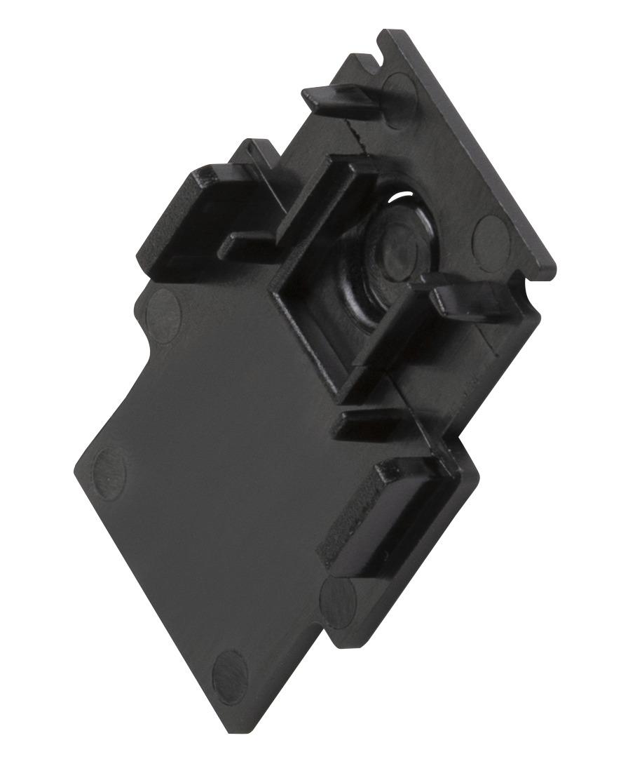 SLV - eindkap voor inbouwrail, 48V TRACK, zwart - 1006597