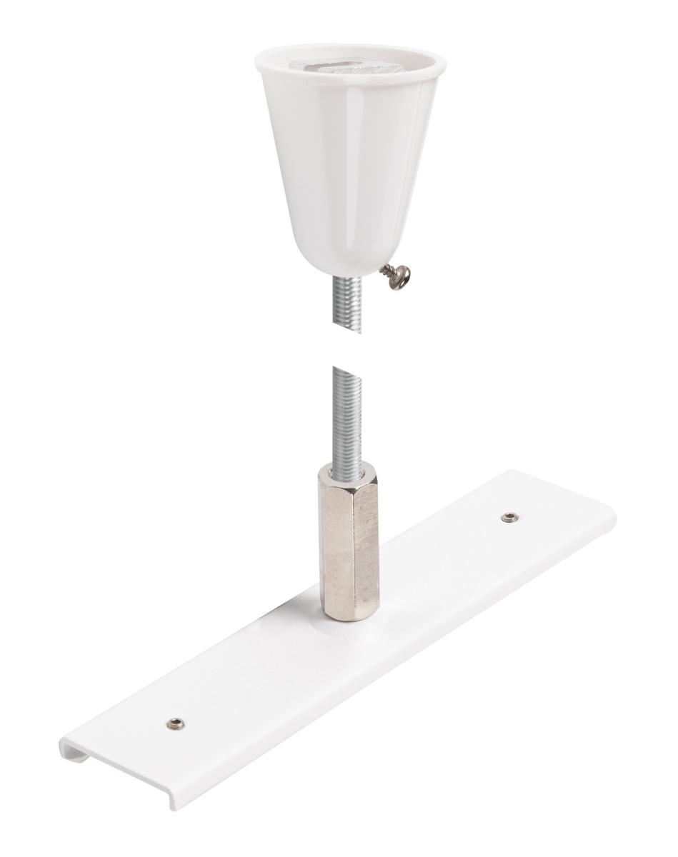 SLV - railversterkingsplaat met ophangingsset, 48V TRACK, 1 m - 1006602