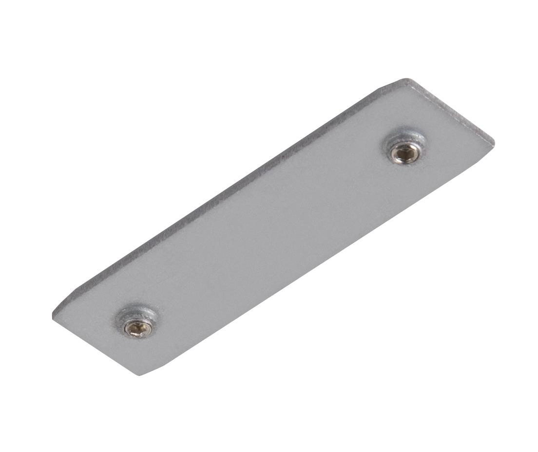 SLV - railversterkingsplaat voor opbouwrail, 48V TRACK, grijs - 1006609