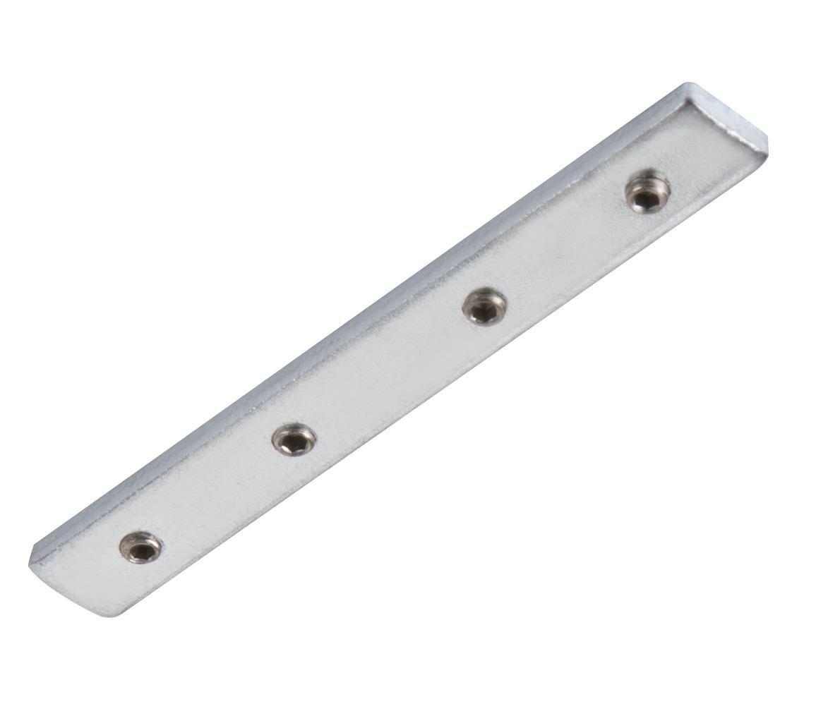 SLV - railversterkingsplaat voor inbouwrail, 48V TRACK, grijs - 1006610