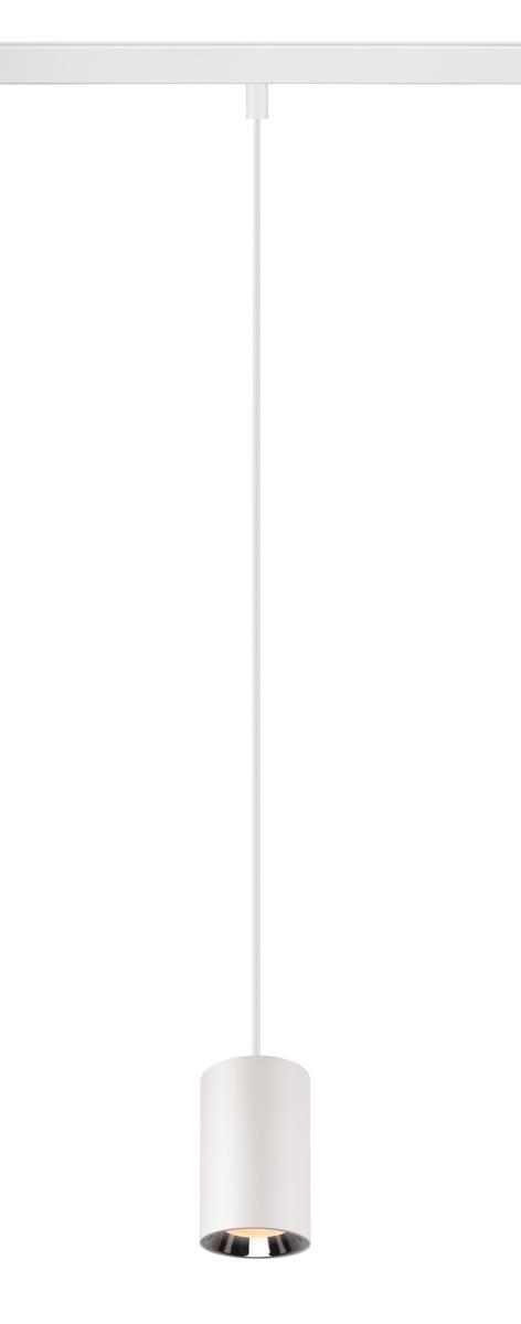 SLV - NUMINOS® XS 48V TRACK DALI, hanglamp, wit / chroom, 8,7 W - 1006776