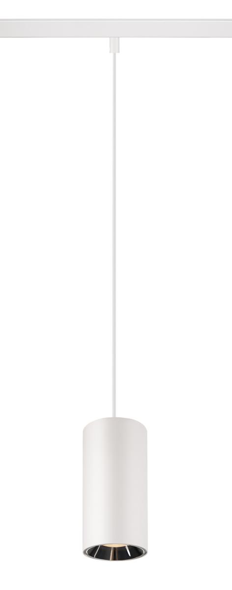 SLV - NUMINOS® S 48V TRACK DALI, hanglamp, wit / chroom, 16 W - 1006824