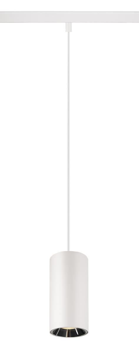 SLV - NUMINOS® S 48V TRACK, DALI, hanglamp, wit / chroom, 16 W - 1006842