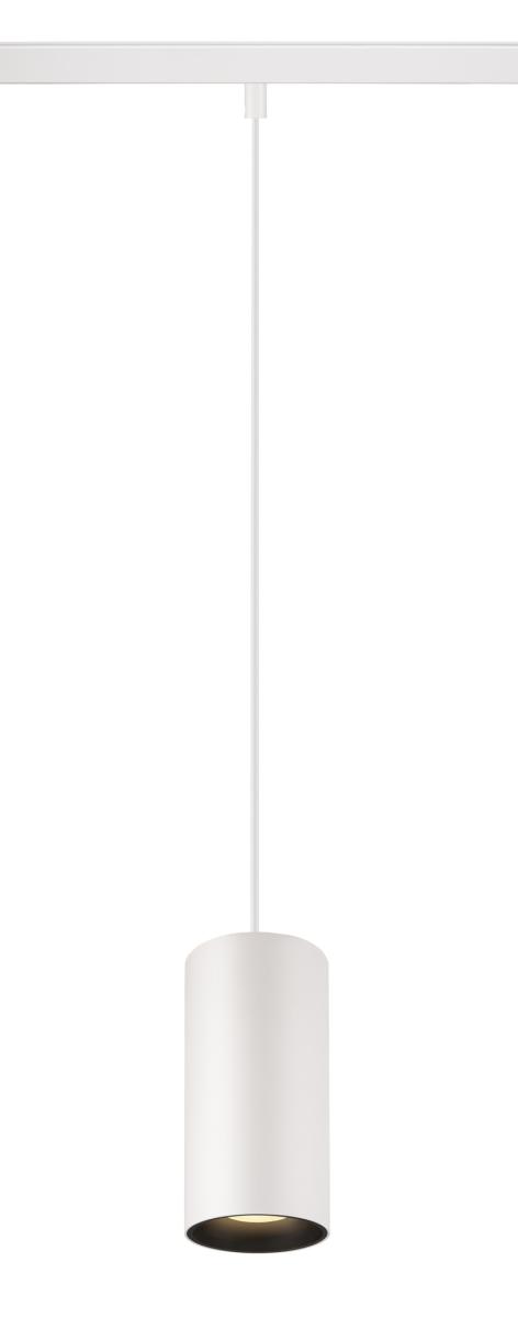 SLV - NUMINOS® S 48V TRACK DALI, hanglamp, wit / zwart, 16 W - 1006846