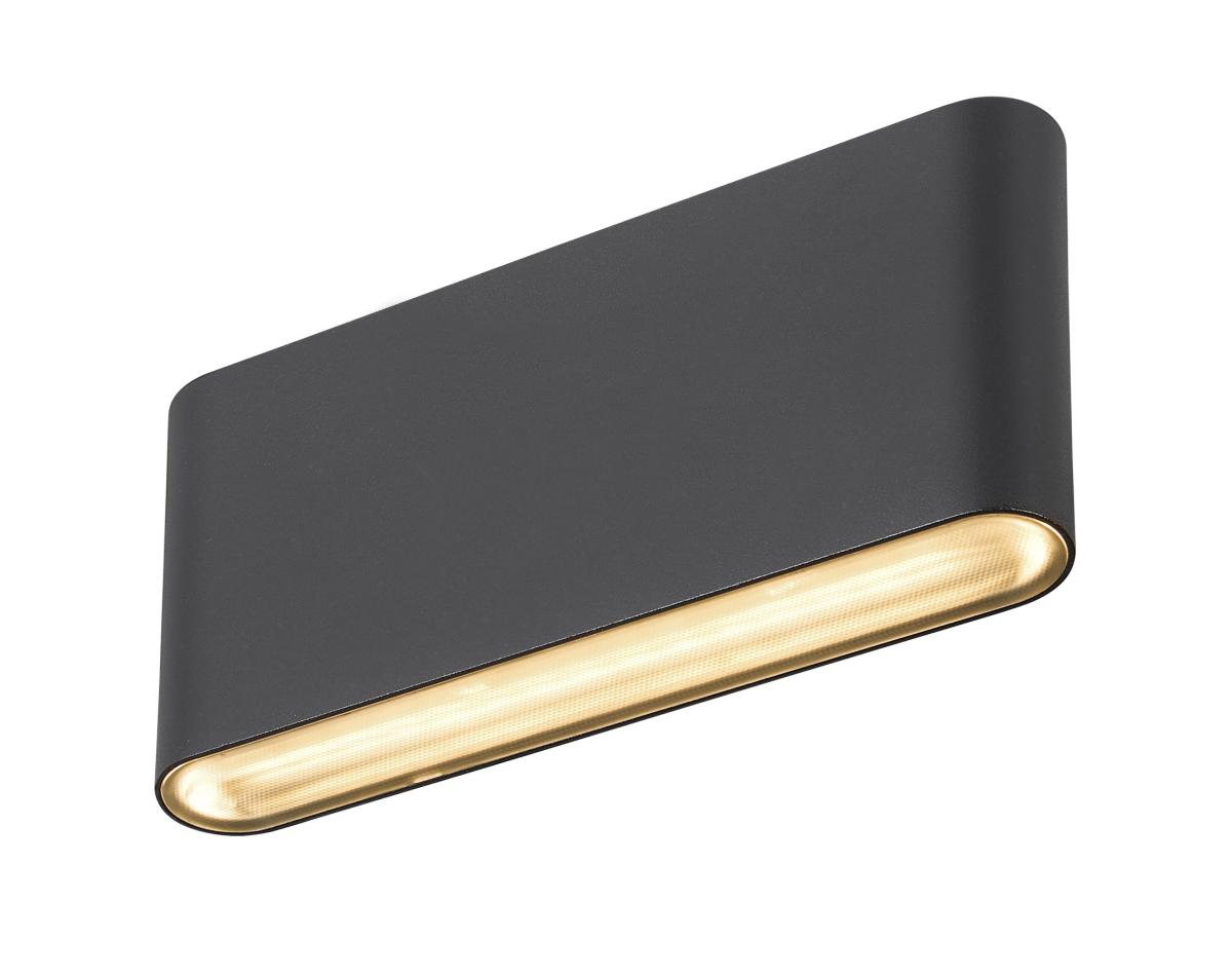 SLV - OVAL 18 WL wandopbouwarmatuur 2700/3000 K, 10 W, zwart - 1007144