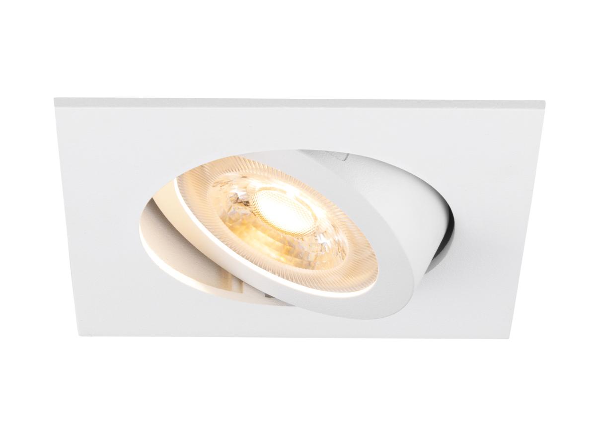 SLV - NEW TRIA® 68, plafondinbouwarmatuur, vierkant, max. 10 W - 1007371