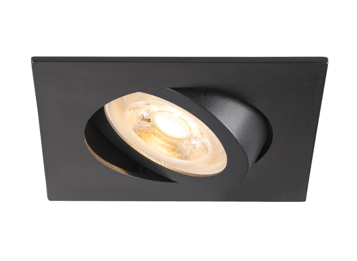 SLV - NEW TRIA® 68, plafondinbouwarmatuur, vierkant, max. 10 W - 1007372