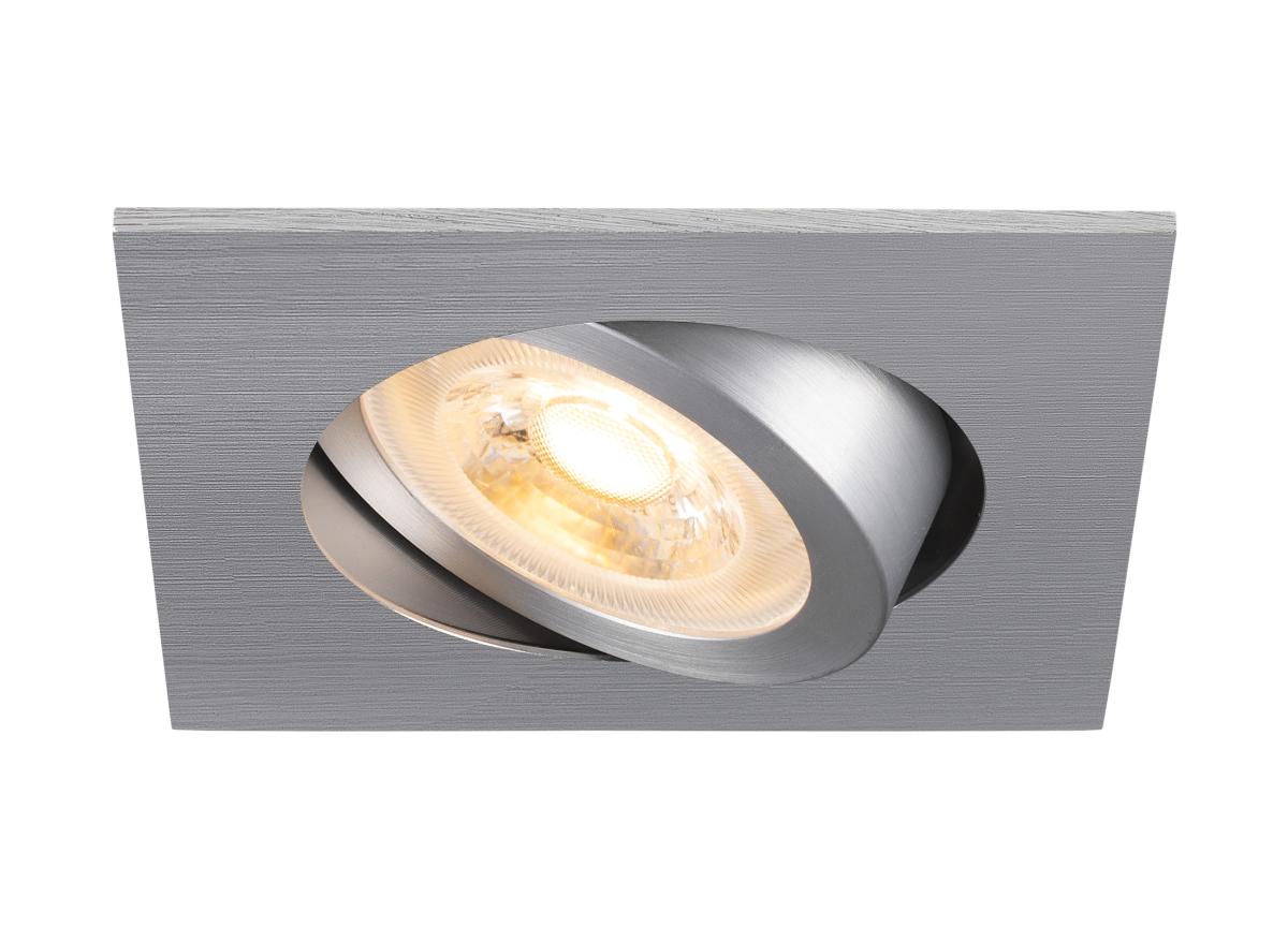 SLV - NEW TRIA® 68, plafondinbouwarmatuur, vierkant, max. 10 W - 1007373