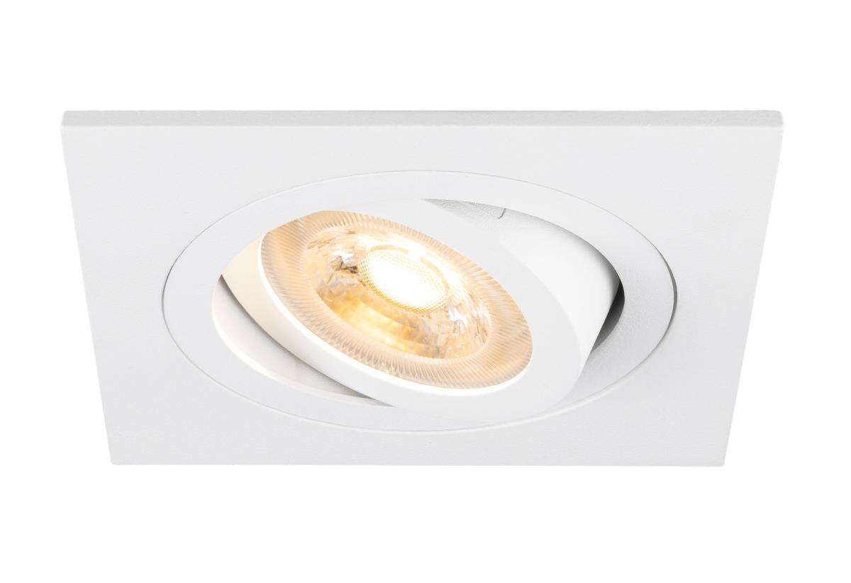 SLV - NEW TRIA® 75, plafondinbouwarmatuur, vierkant, max. 10 W - 1007377