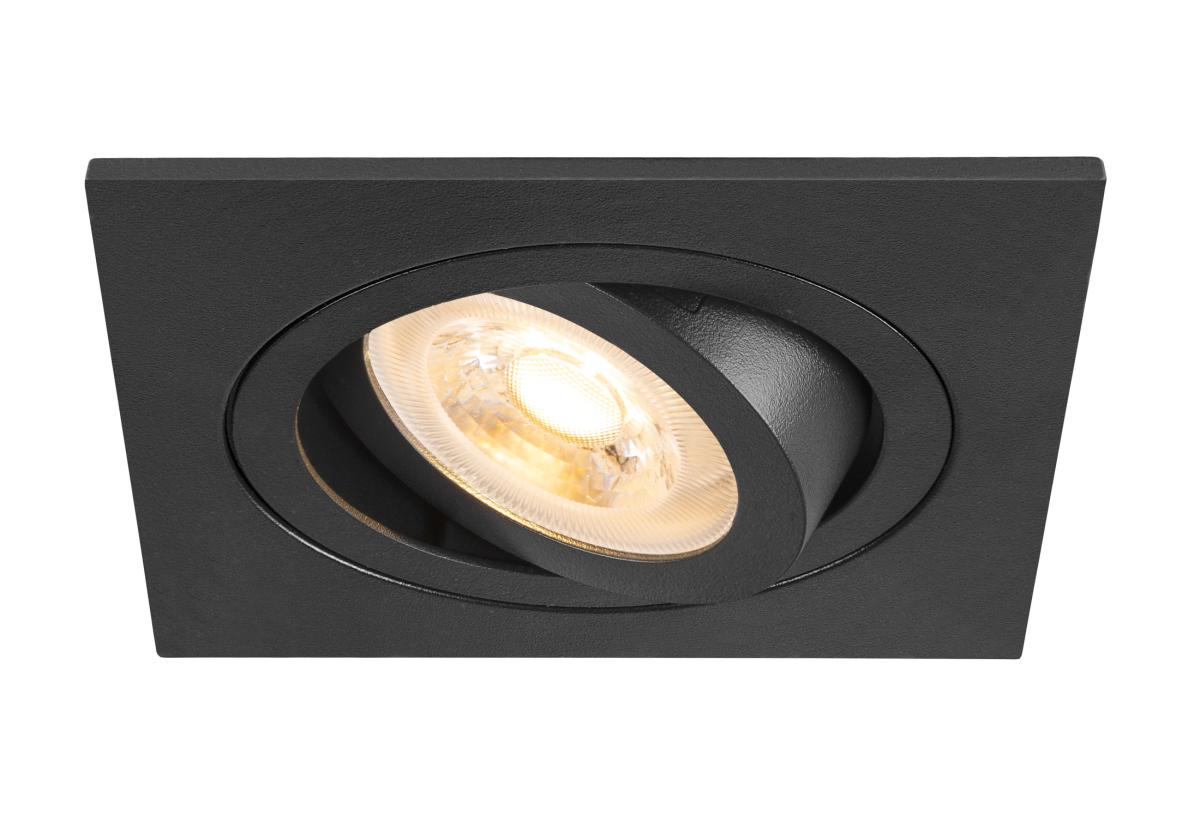 SLV - NEW TRIA® 75, plafondinbouwarmatuur, vierkant, max. 10 W - 1007378