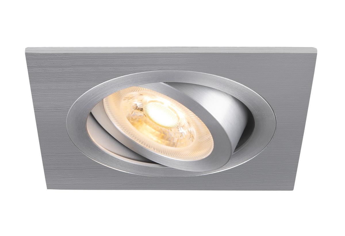 SLV - NEW TRIA® 75, plafondinbouwarmatuur, vierkant, max. 10 W - 1007379