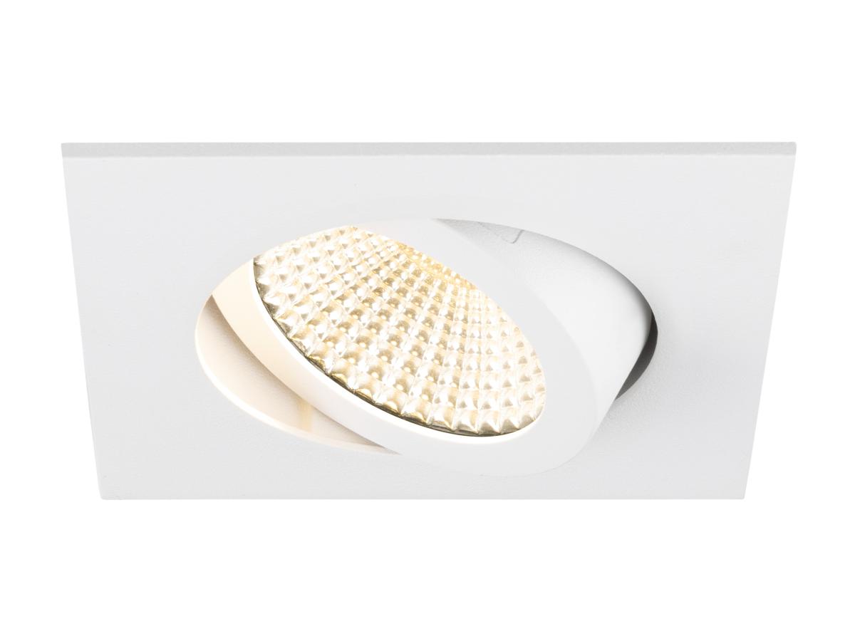 SLV - NEW TRIA® 68, plafondinbouwarmatuur, 3000 K, 60°, IP 20 - 1007399