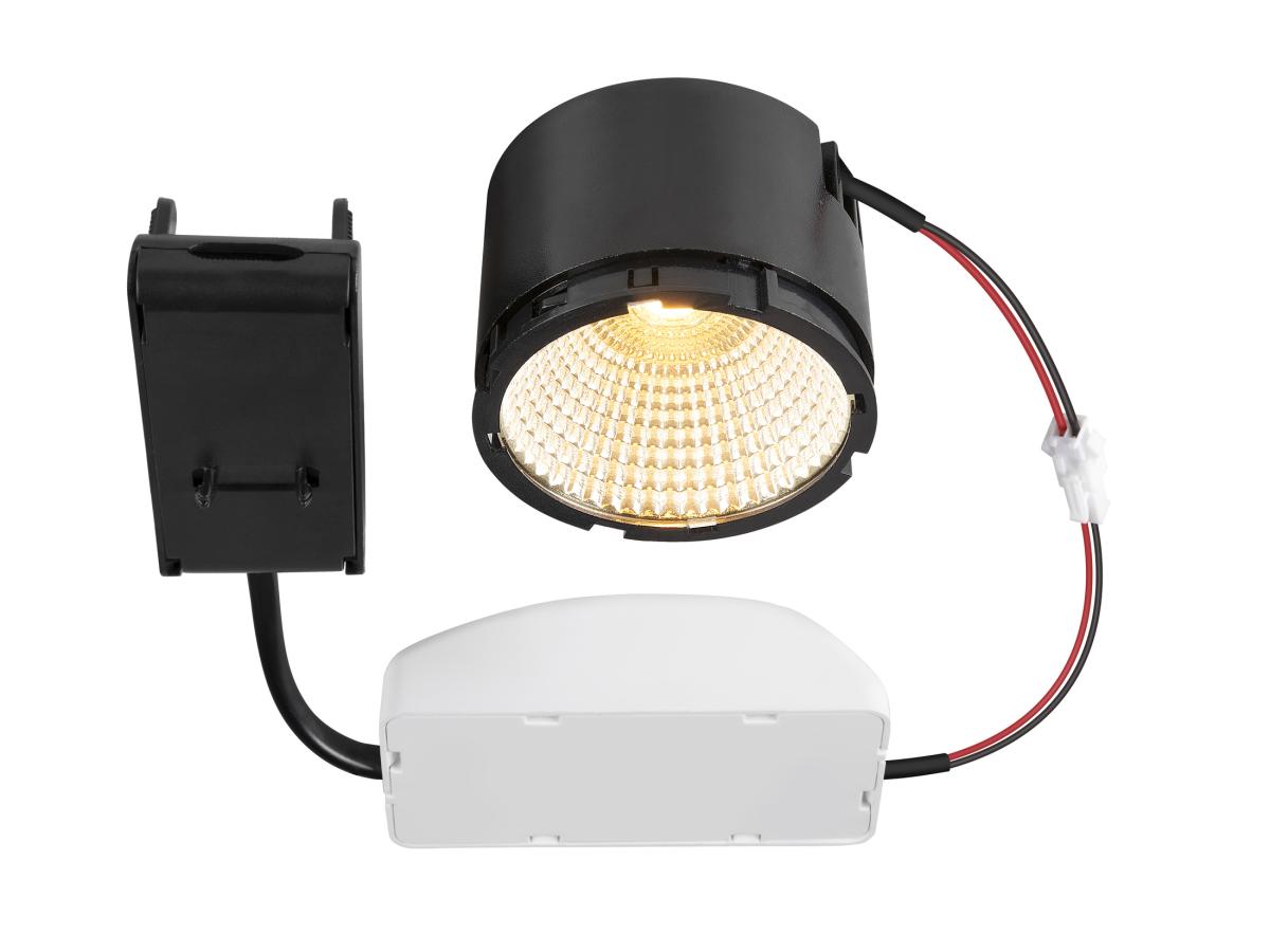 SLV - NEW TRIA®, ledmodule, rond, 3000 K, 60°, PHASE, zwart - 1007412