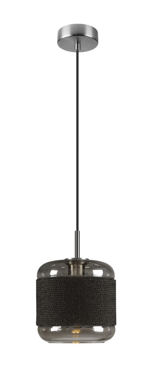 SLV - PANTILO ROPE 20, pendelarmatuur, 250 cm, E27, 15 W, zilver - 1007588