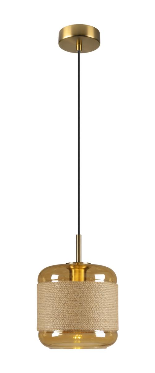 SLV - PANTILO ROPE 20, pendelarmatuur, 250 cm, E27, 15 W, goud - 1007589
