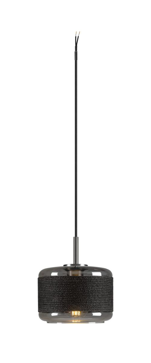 SLV - PANTILO ROPE 19, pendelarmatuur, 250 cm, E27, 15 W, zilver - 1007596