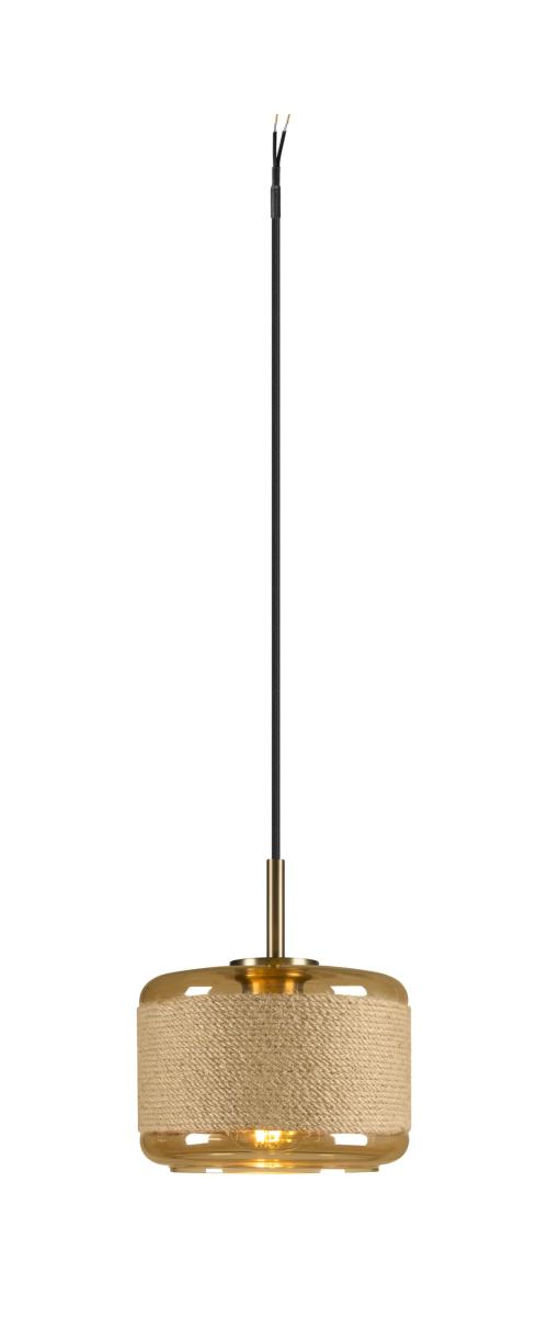 SLV - PANTILO ROPE 19, pendelarmatuur, 250 cm, E27, 15 W, goud - 1007597