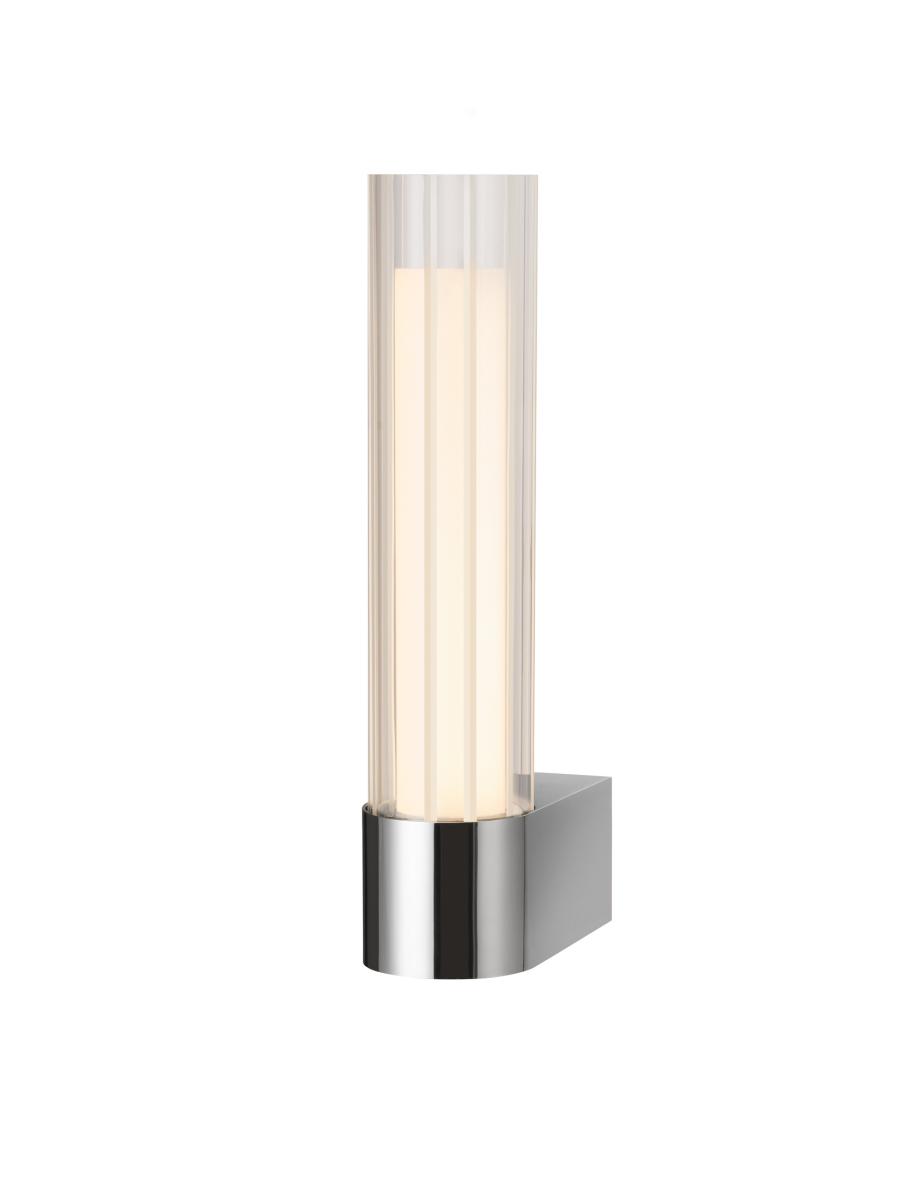 SLV - LYGANT single, wandopbouwarmatuur, 3000 K, 8 W, chroom - 1007615