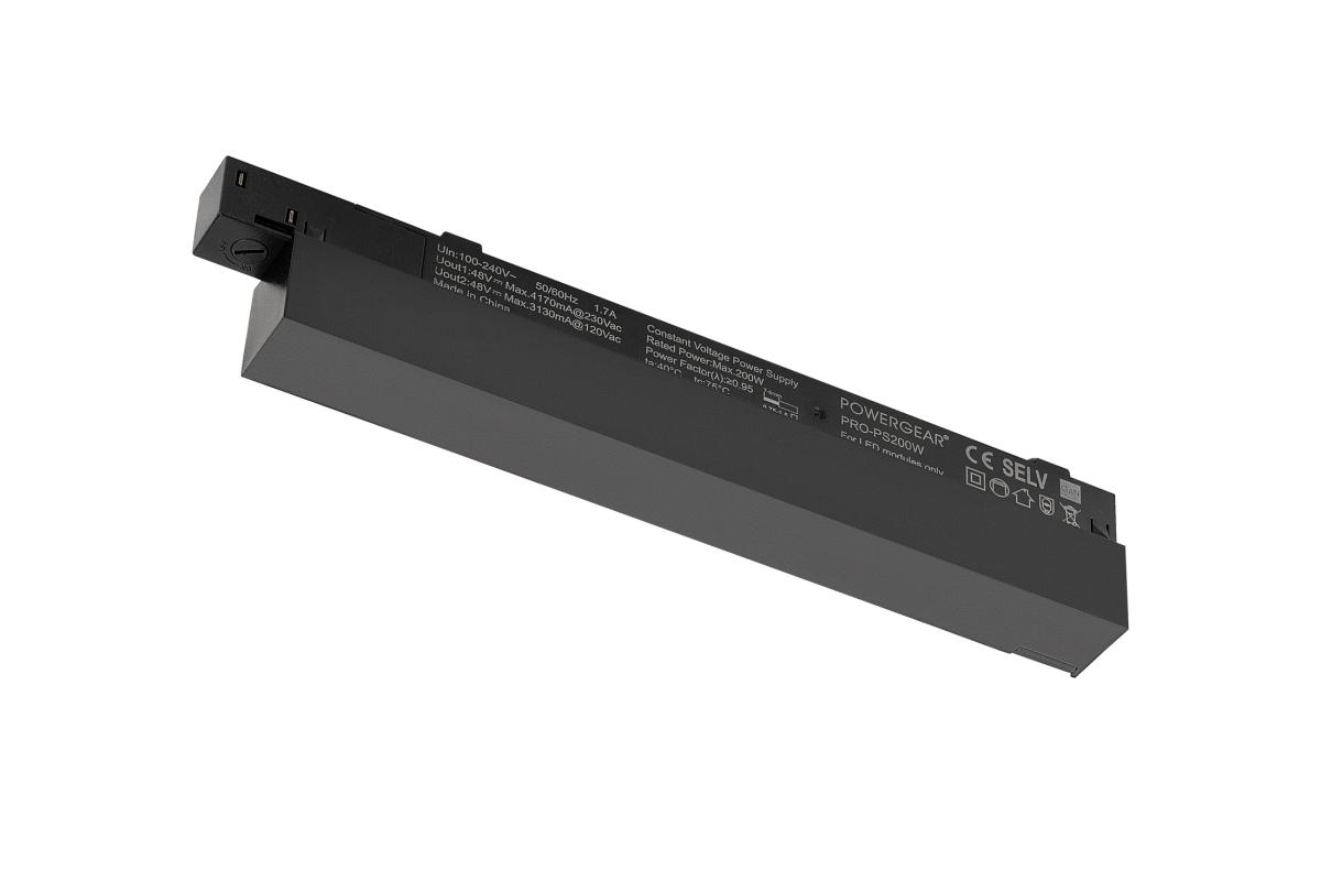 SLV - 48V SYSTEEM, Intrack led driver, 48V DC, 200 W, On/Off - 1007874