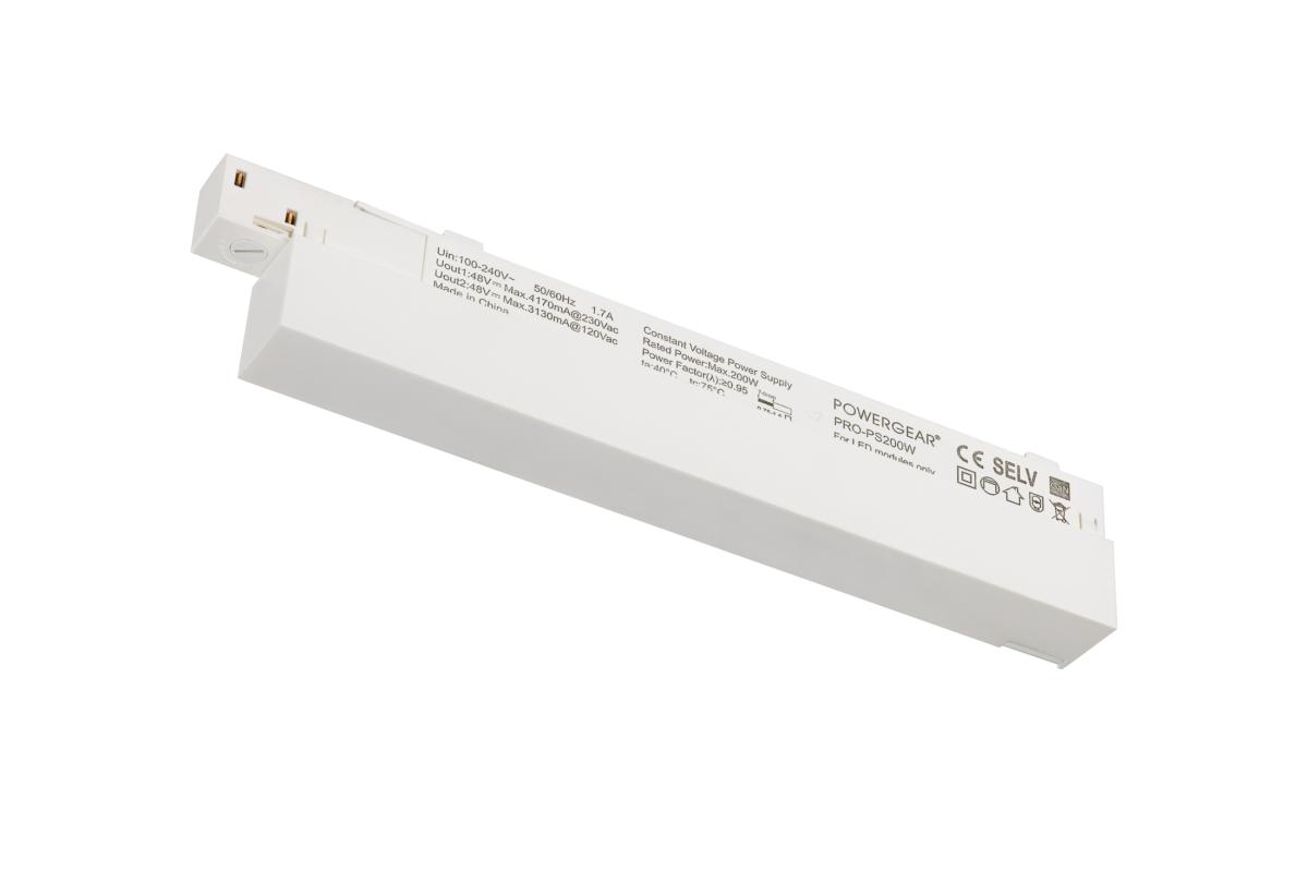 SLV - 48V SYSTEEM, Intrack led driver, 48V DC, 200 W, On/Off - 1007875